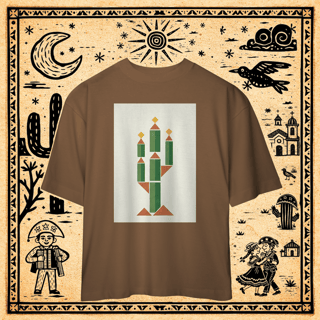Nome do produto Oversized - Camiseta Mandacaru Construtivista
