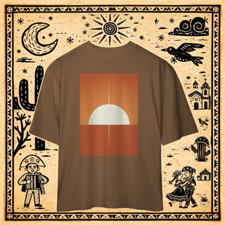 Nome do produto Oversized - Camiseta Sol Sintético