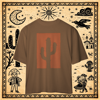 Nome do produto Oversized - Camiseta Mandacaru Negative Space
