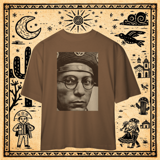 Nome do produto Oversized - Camiseta Lampião Halftone