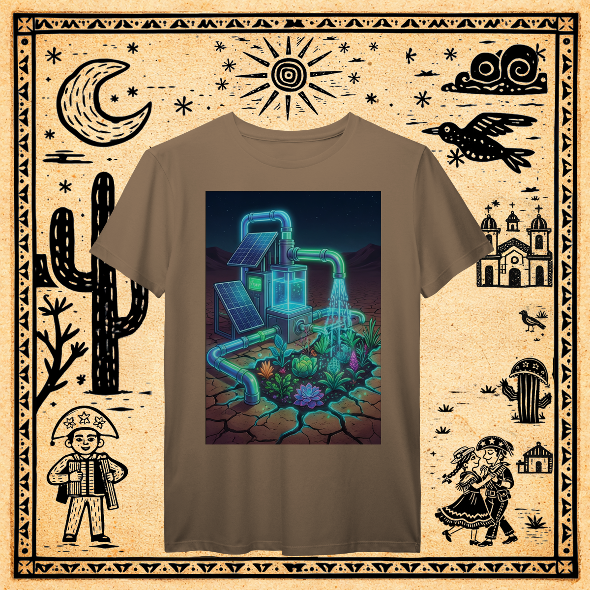 Nome do produto: Prime - Camiseta Sistema Hídrico Neon