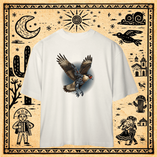 Nome do produto Oversized - Camiseta Drone Carcará MK-IV