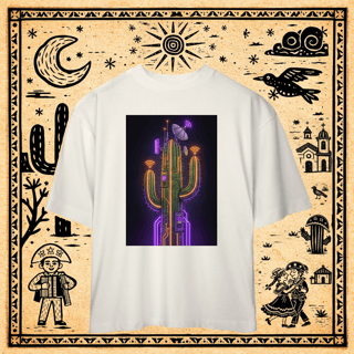 Nome do produto Oversized - Camiseta Torre de Transmissão Mandacaru