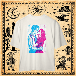 Nome do produto Oversized - Camiseta Xilo-Pop Neon Clash