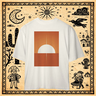 Nome do produto Oversized - Camiseta Sol Sintético