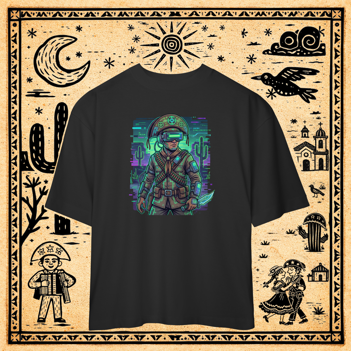 Nome do produto: Oversized - Camiseta Protocolo Virgulino VR