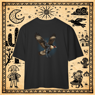 Oversized - Camiseta Drone Carcará MK-IV