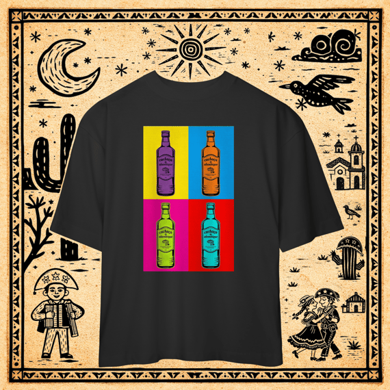 Oversized - Camiseta Garrafada Pop