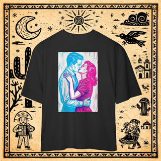 Oversized - Camiseta Xilo-Pop Neon Clash