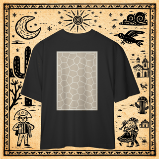 Oversized - Camiseta Polígonos da Seca