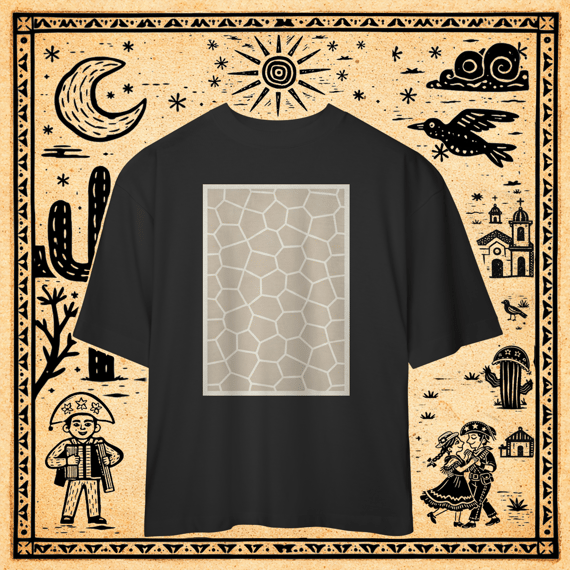Oversized - Camiseta Polígonos da Seca