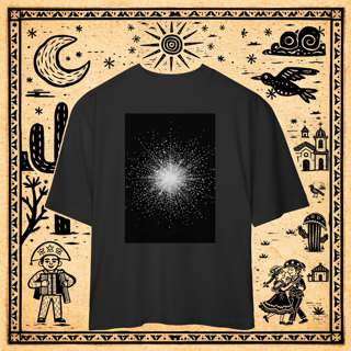 Oversized - Camiseta Céu Estrelado Digital