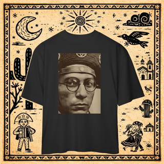 Oversized - Camiseta Lampião Halftone