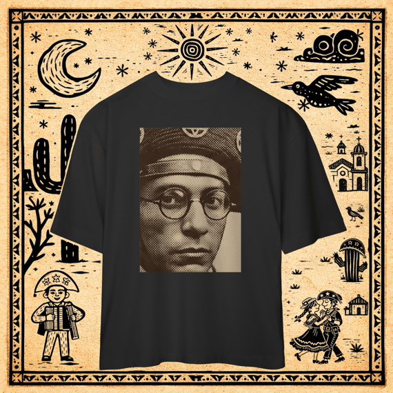 Oversized - Camiseta Lampião Halftone