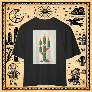 Oversized - Camiseta Mandacaru Construtivista