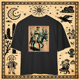 Oversized - Camiseta Vaqueiro Glitch