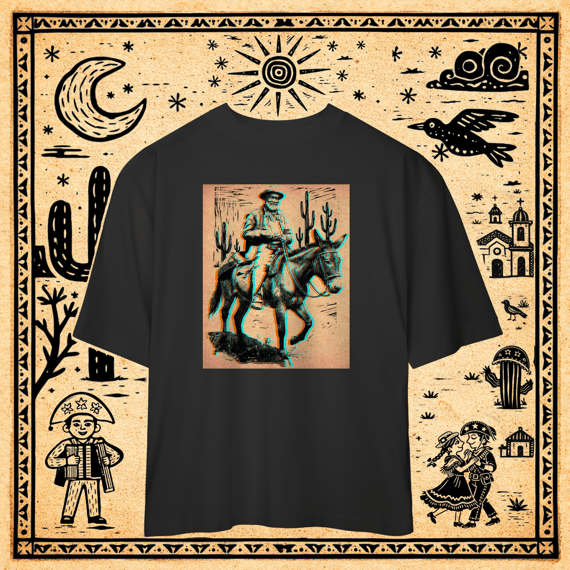 Oversized - Camiseta Vaqueiro Glitch