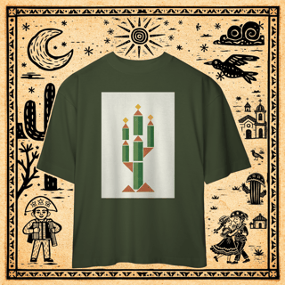 Nome do produto Oversized - Camiseta Mandacaru Construtivista