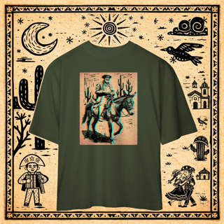 Nome do produto Oversized - Camiseta Vaqueiro Glitch
