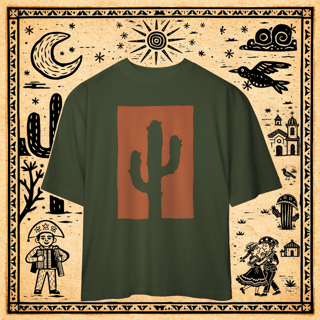 Nome do produto Oversized - Camiseta Mandacaru Negative Space