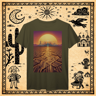 Nome do produto Prime - Camiseta Grid do Sertão & Cidade-Domo