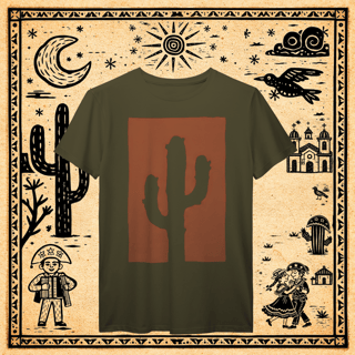 Nome do produto Prime - Camiseta Mandacaru Negative Space