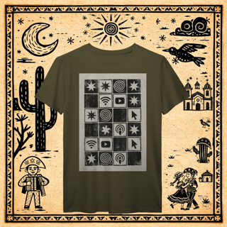 Nome do produto Prime - Camiseta Xilo-Tech Grid