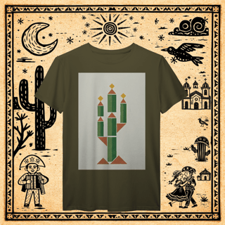 Nome do produto Prime - Camiseta Mandacaru Construtivista