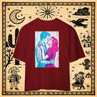 Nome do produto Oversized - Camiseta Xilo-Pop Neon Clash