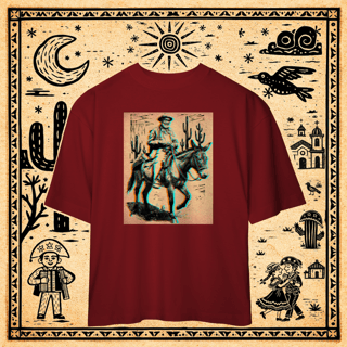 Nome do produto Oversized - Camiseta Vaqueiro Glitch