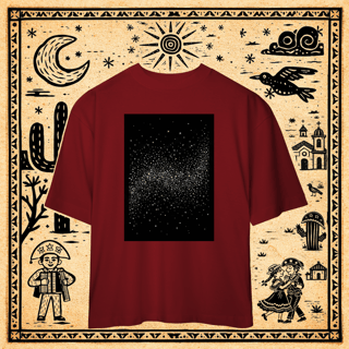 Nome do produto Oversized - Camiseta Via Láctea do Sertão