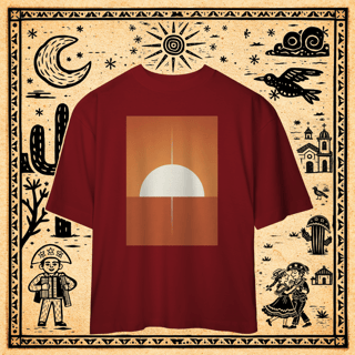 Nome do produto Oversized - Camiseta Sol Sintético
