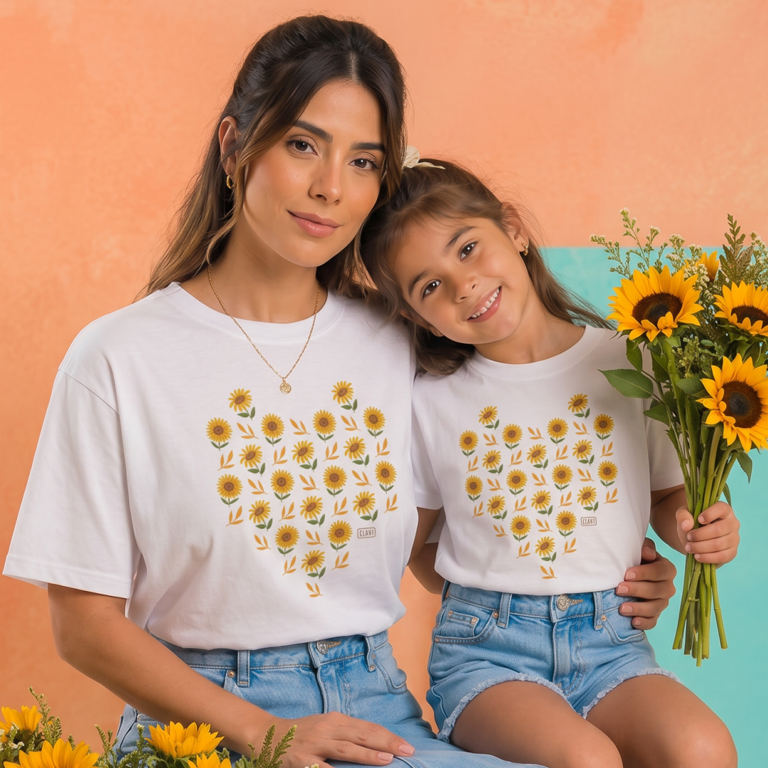 Nome do produto:  Kit T-Shirt Júlia Mãe & Filha 