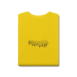 Nome do produto T-Shirt Grandioso és Tu
