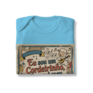 Nome do produto Body Infantil Eu sou um Cordeirinho
