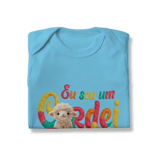 Nome do produto Body Eu sou um Cordeirinho