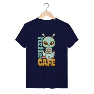 Nome do produto T-Shirt Abduzida pelo café