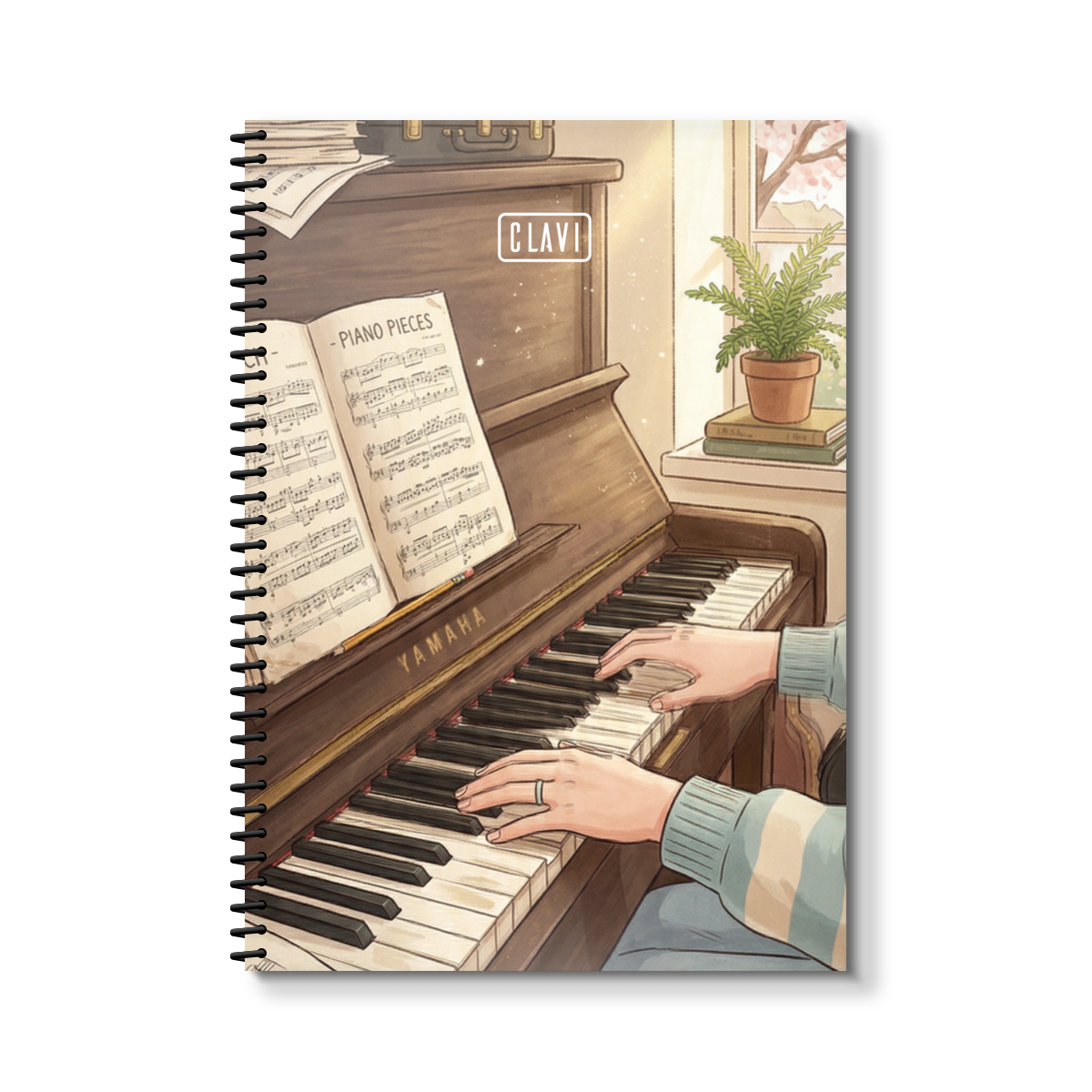 Nome do produto: Caderno de Música CLAVI