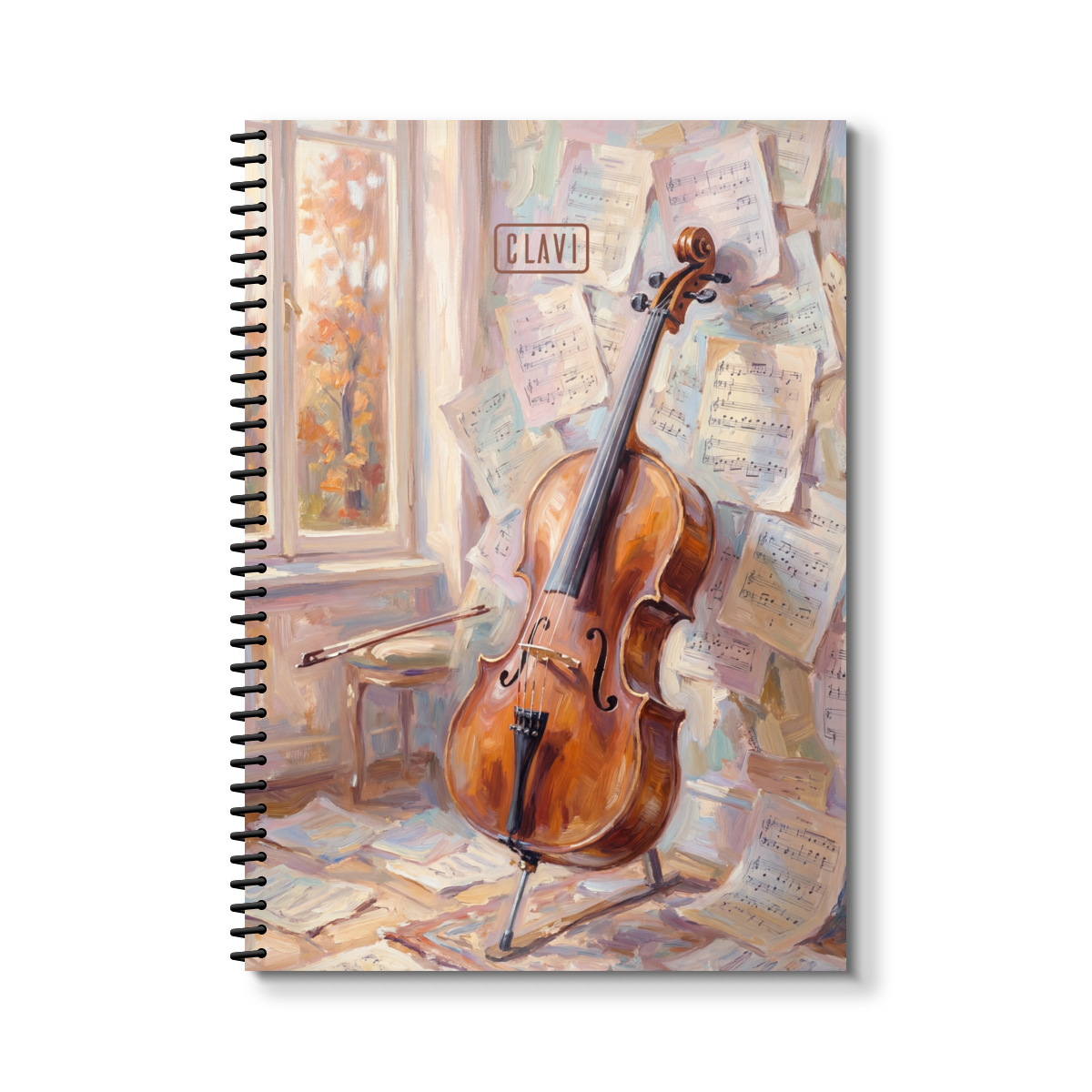 Nome do produto: Caderno de Música CLAVI