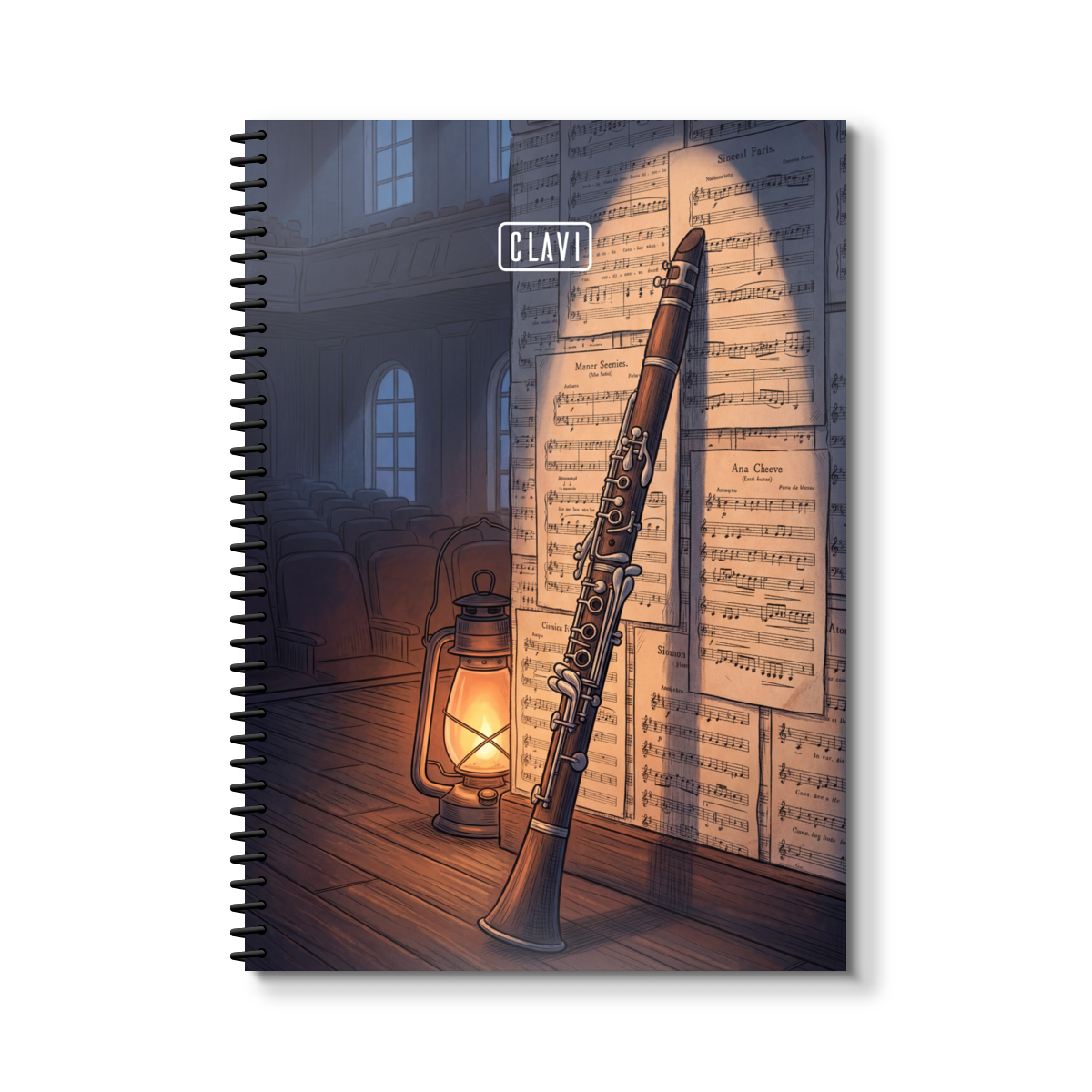 Nome do produto: Caderno de Música CLAVI