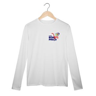 Camiseta manga longa Casa Bom Preço