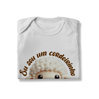 Nome do produto Body Eu sou um Cordeirinho