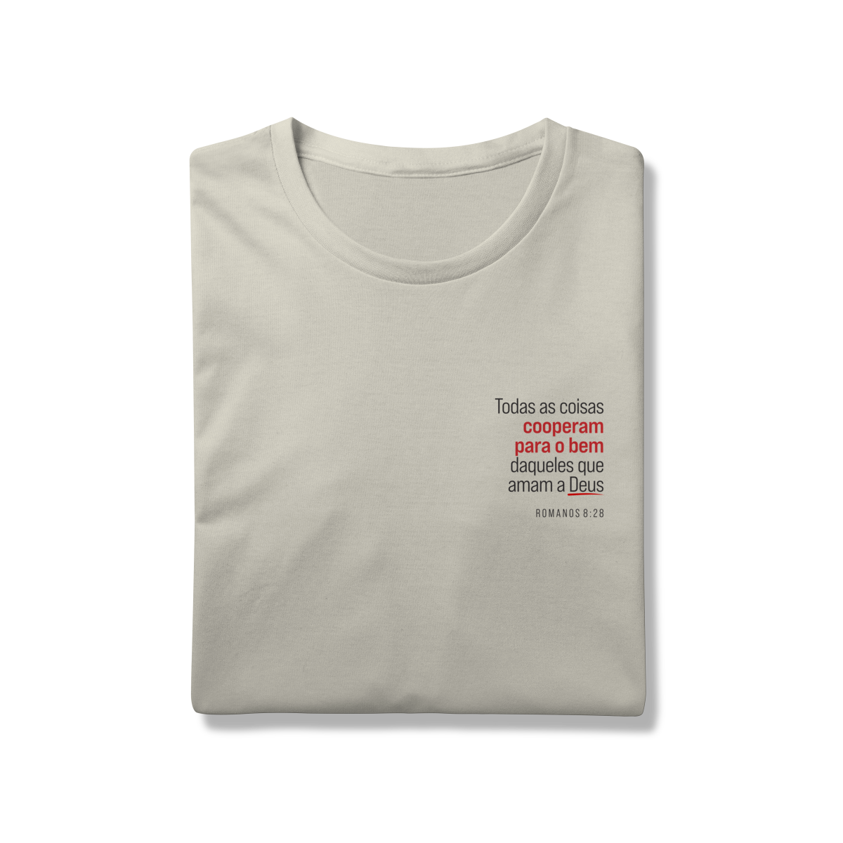 Nome do produto: T-Shirt Romanos 8:28