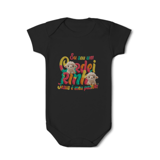 Nome do produto Body Eu sou um Cordeirinho