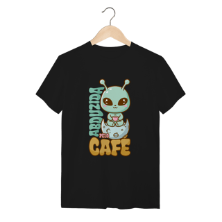 Nome do produto T-Shirt Abduzida pelo café