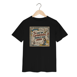 Nome do produto Camiseta Infantil Eu sou um Cordeirinho