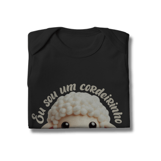 Nome do produto Body Eu sou um Cordeirinho