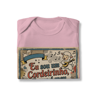 Nome do produto Body Infantil Eu sou um Cordeirinho