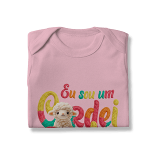Nome do produto Body Eu sou um Cordeirinho