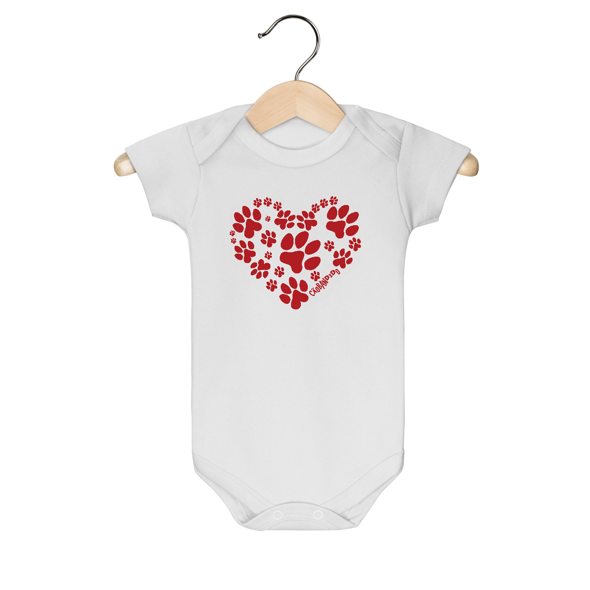 Nome do produto: Body Bebê I Love My Dog